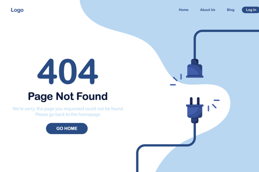 404 page