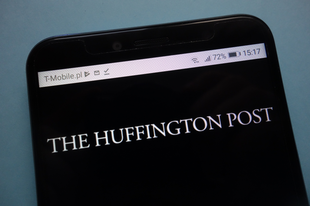 huffington post viewed on a mobile phone